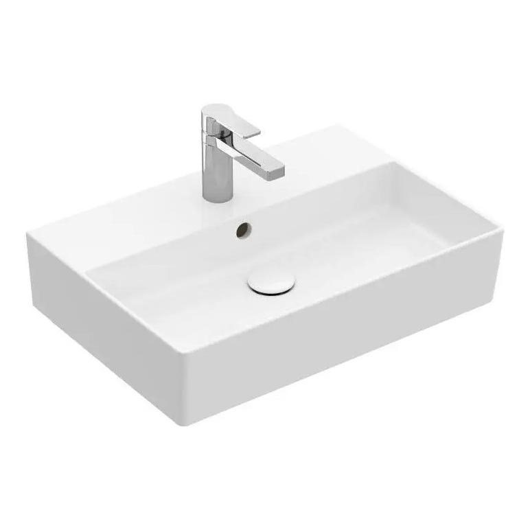 Villeroy & Boch 4A226001 - Vægmonteret håndvask MEMENTO 60x42 cm keramik/hvid