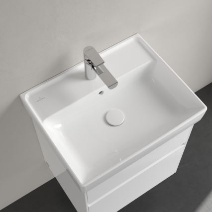 Villeroy & Boch 4A335501 - Vægmonteret håndvask COLLARO 55x44 cm keramik/hvid