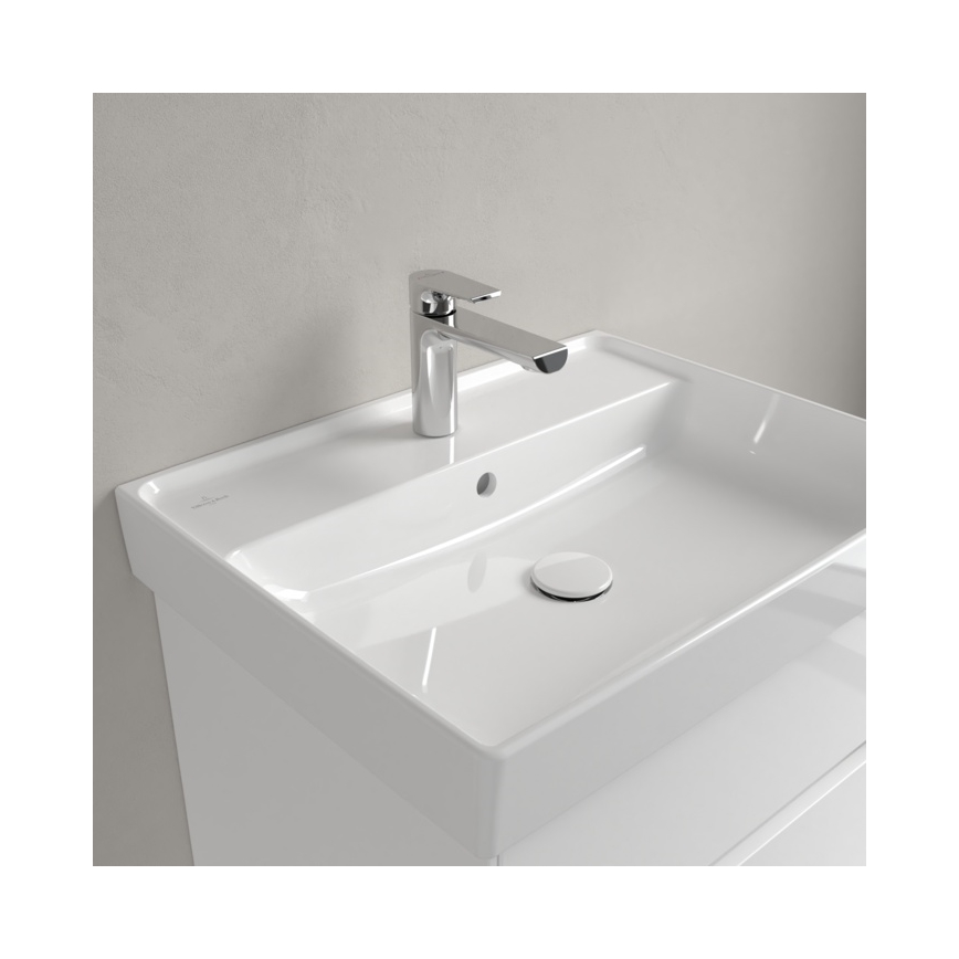 Villeroy & Boch 4A336001 - Væghængt håndvask COLLARO 60x47 cm keramik/hvid