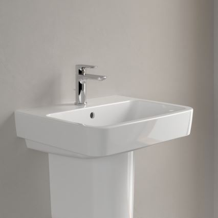 Villeroy & Boch 4A415501 - Væghængt håndvask O.NOVO 55x46 cm keramik/hvid