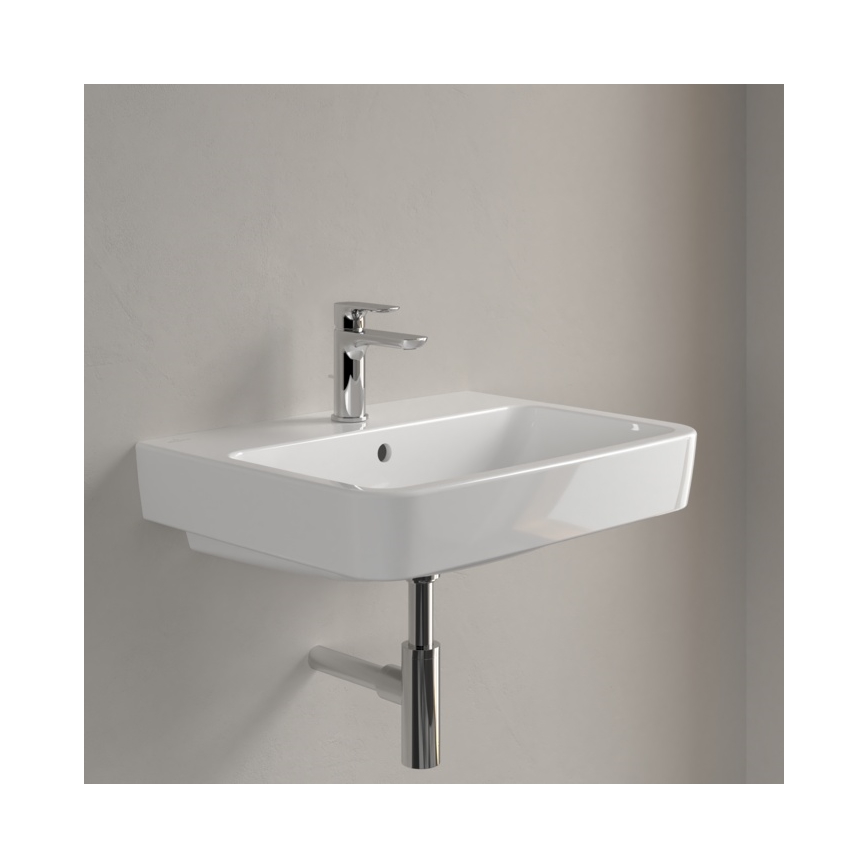 Villeroy & Boch 4A416G01 - Væghængt håndvask O.NOVO 60 x 46 cm, keramik/hvid