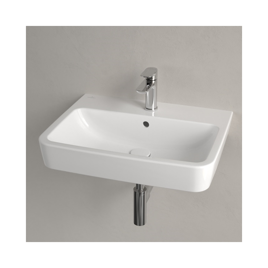 Villeroy & Boch 4A416G01 - Væghængt håndvask O.NOVO 60 x 46 cm, keramik/hvid
