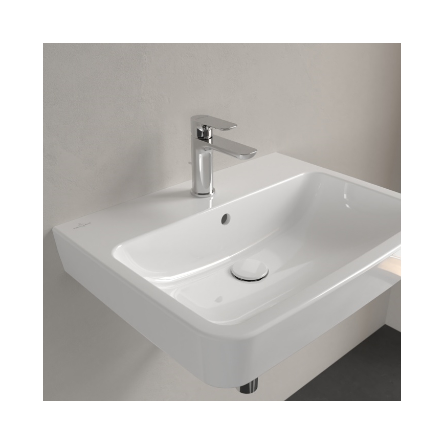 Villeroy & Boch 4A416G01 - Væghængt håndvask O.NOVO 60 x 46 cm, keramik/hvid
