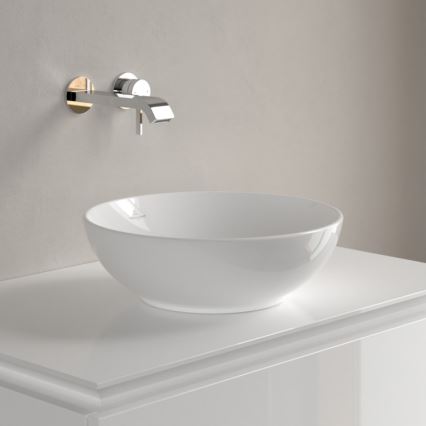 Villeroy & Boch 4A450001 - Håndvask til bordplade LOOP&FRIENDS Ø 38 cm keramik/hvid