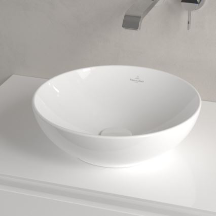 Villeroy & Boch 4A450001 - Håndvask til bordplade LOOP&FRIENDS Ø 38 cm keramik/hvid