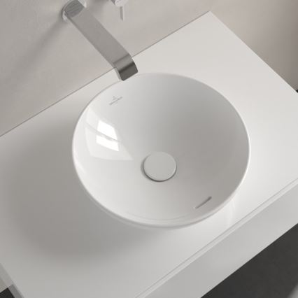 Villeroy & Boch 4A450001 - Håndvask til bordplade LOOP&FRIENDS Ø 38 cm keramik/hvid