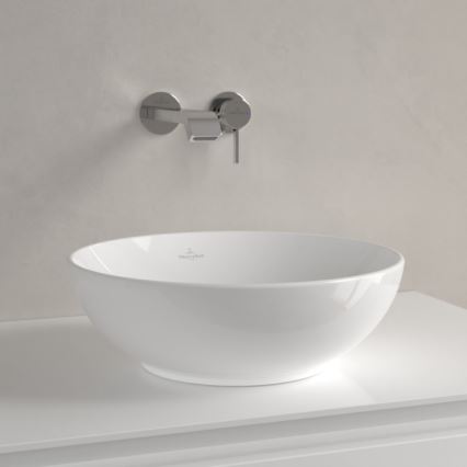 Villeroy & Boch 4A450001 - Håndvask til bordplade LOOP&FRIENDS Ø 38 cm keramik/hvid