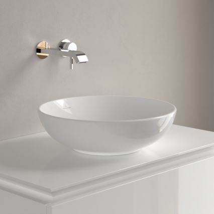 Villeroy & Boch 4A460001 - Håndvask til bordplade LOOP&FRIENDS Ø 42 cm keramik/hvid