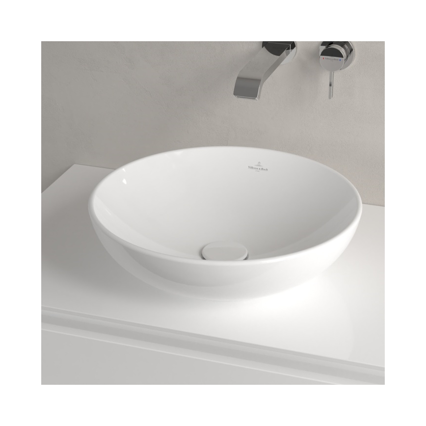 Villeroy & Boch 4A460001 - Håndvask til bordplade LOOP&FRIENDS Ø 42 cm keramik/hvid