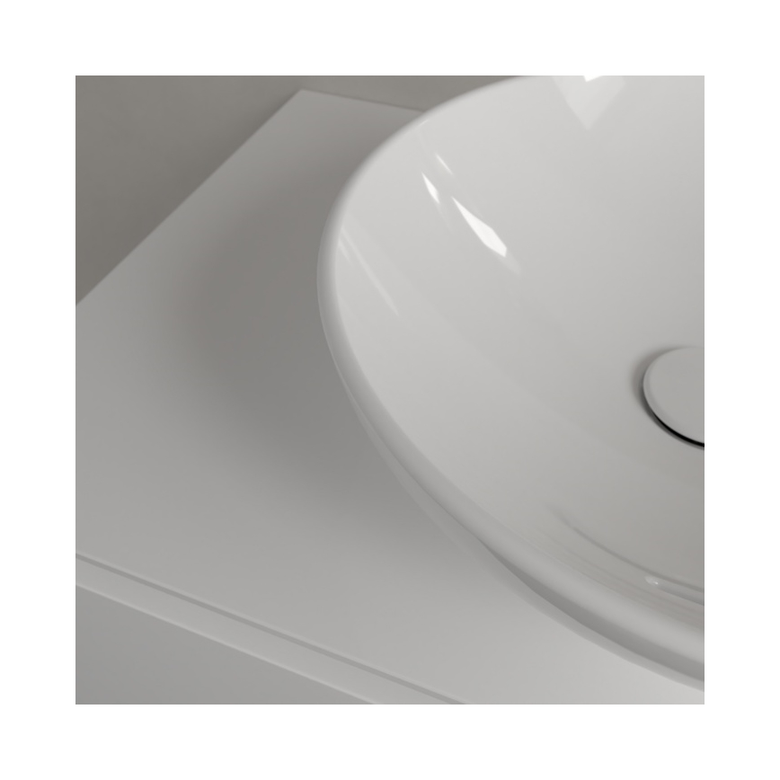 Villeroy & Boch 4A460001 - Håndvask til bordplade LOOP&FRIENDS Ø 42 cm keramik/hvid