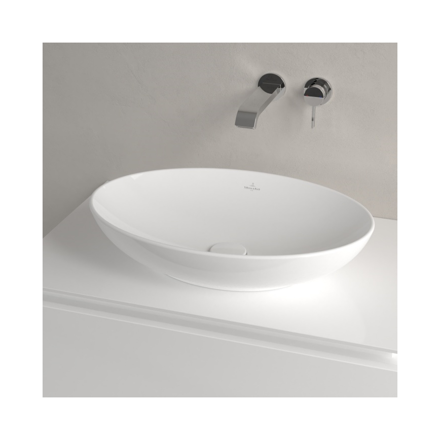 Villeroy & Boch 4A4700R1 - Håndvask til bordplade LOOP&FRIENDS 56x38 cm keramik/hvid