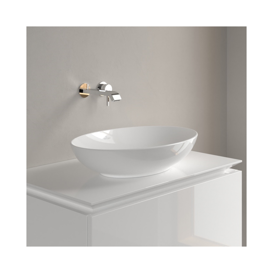 Villeroy & Boch 4A4701R1 - Håndvask til bordplade LOOP&FRIENDS 56x38 cm keramik/hvid