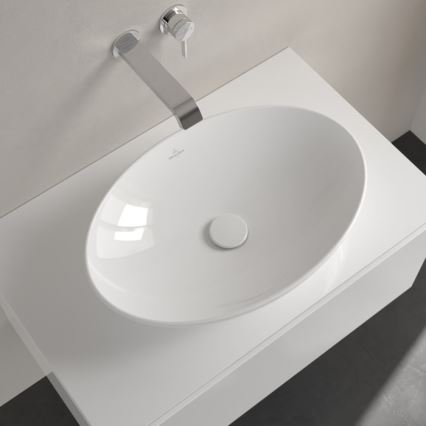 Villeroy & Boch 4A4701R1 - Håndvask til bordplade LOOP&FRIENDS 56x38 cm keramik/hvid