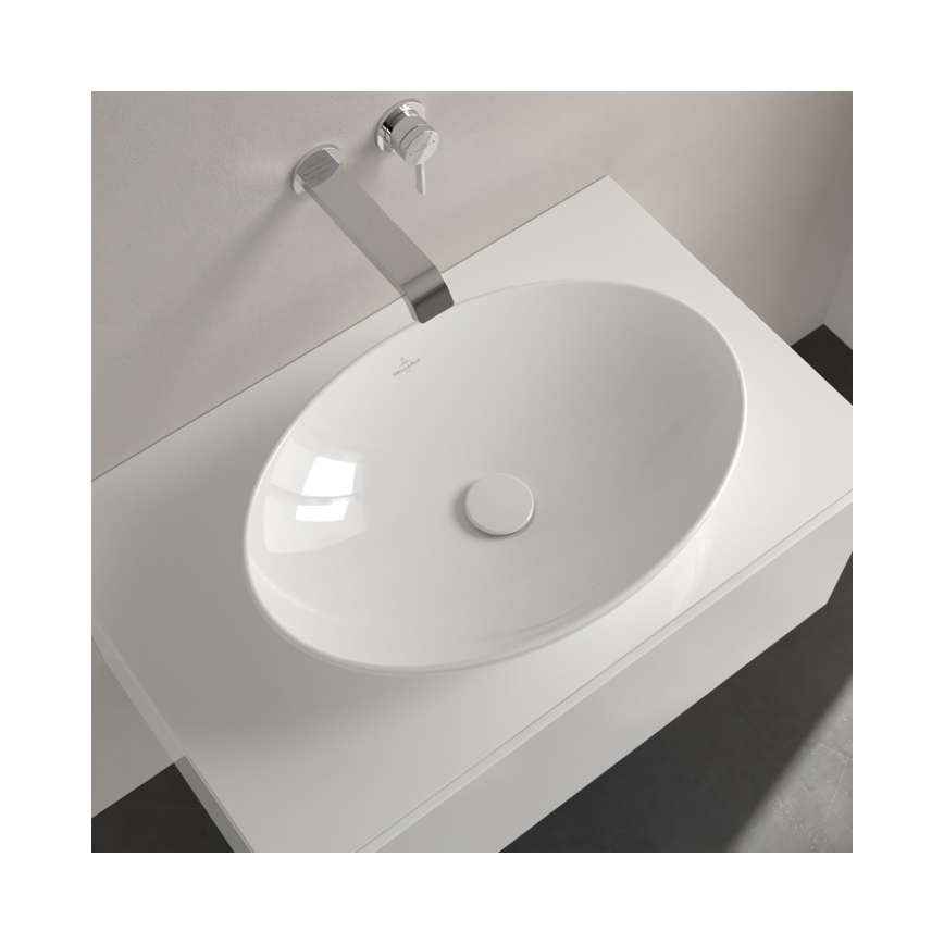 Villeroy & Boch 4A4701R1 - Håndvask til bordplade LOOP&FRIENDS 56x38 cm keramik/hvid