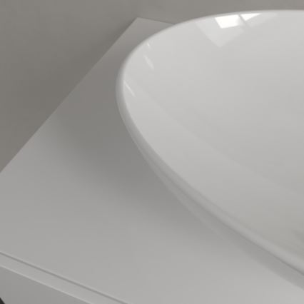 Villeroy & Boch 4A4701R1 - Håndvask til bordplade LOOP&FRIENDS 56x38 cm keramik/hvid