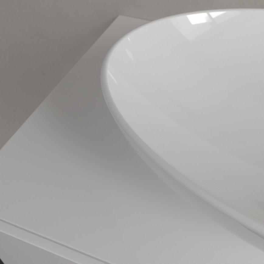Villeroy & Boch 4A4701R1 - Håndvask til bordplade LOOP&FRIENDS 56x38 cm keramik/hvid