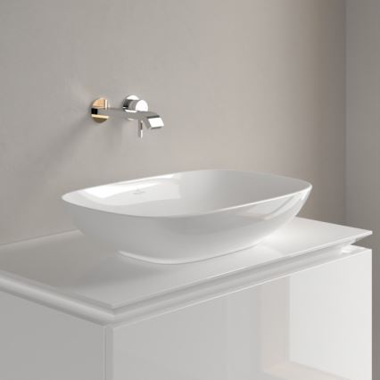 Villeroy & Boch 4A490001 - Håndvask til bordplade LOOP&FRIENDS 56x38 cm keramik/hvid