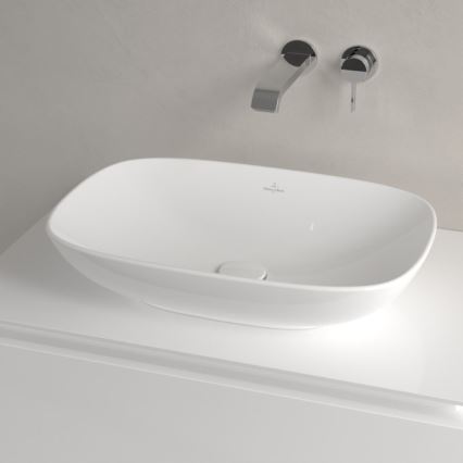 Villeroy & Boch 4A490001 - Håndvask til bordplade LOOP&FRIENDS 56x38 cm keramik/hvid