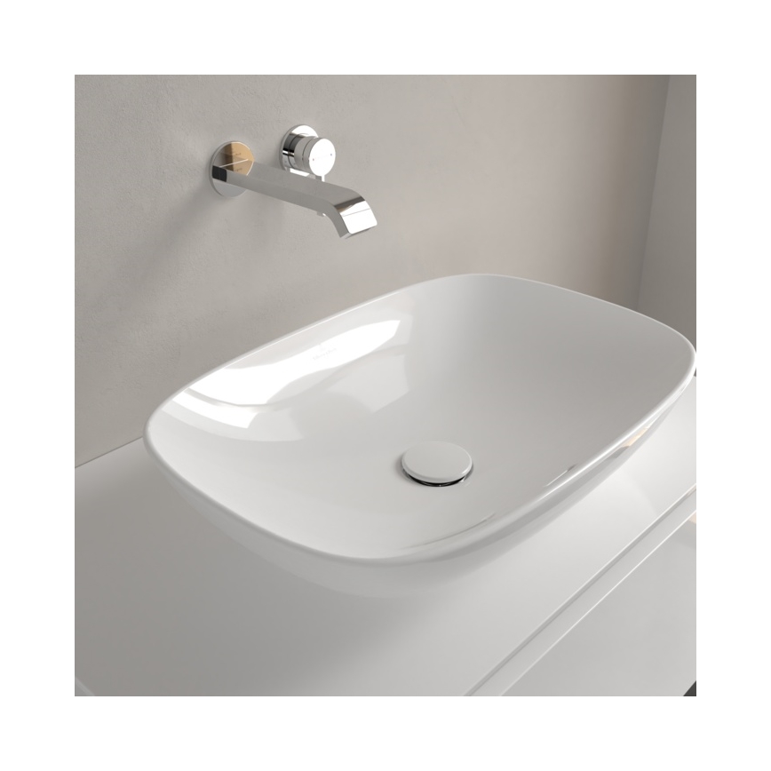 Villeroy & Boch 4A490001 - Håndvask til bordplade LOOP&FRIENDS 56x38 cm keramik/hvid