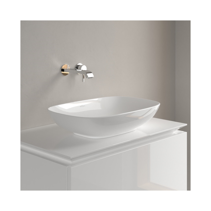 Villeroy & Boch 4A490101 - Vask til bordplade LOOP&FRIENDS 56 x 38 cm keramik/hvid