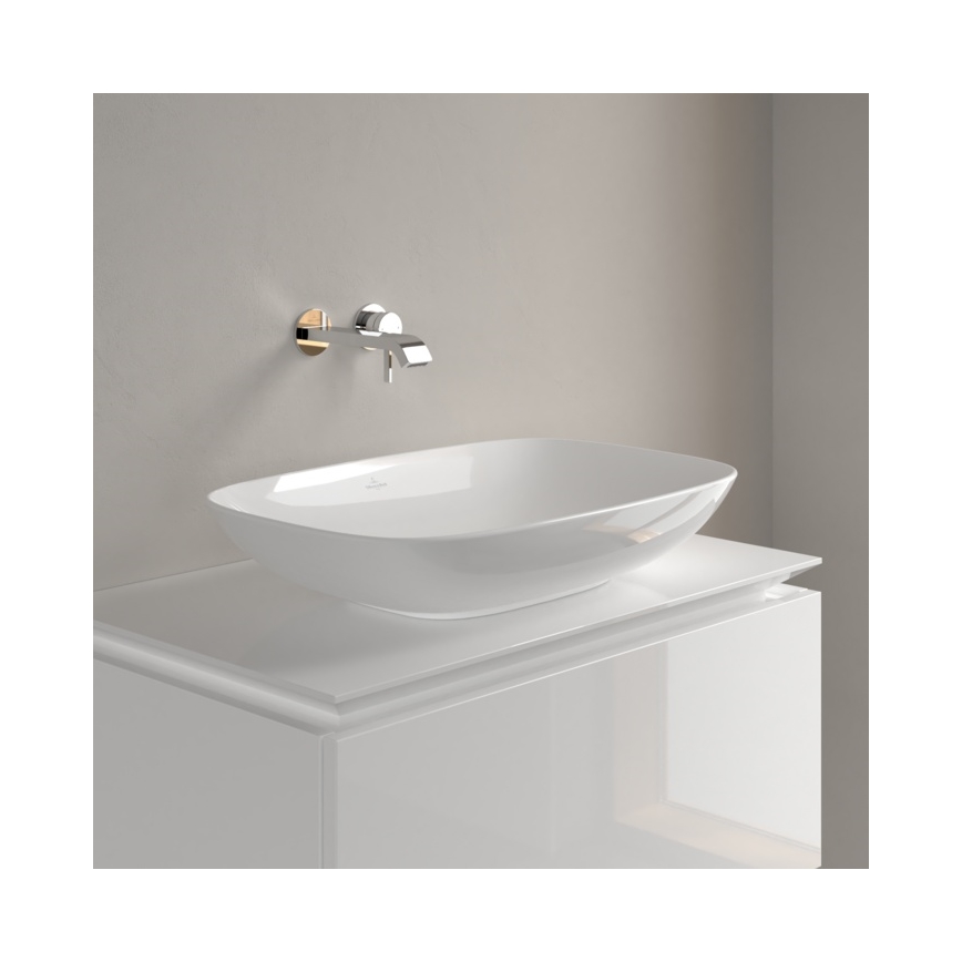 Villeroy & Boch 4A500001 - Håndvask til bordplade LOOP&FRIENDS 62x42 cm keramik/hvid