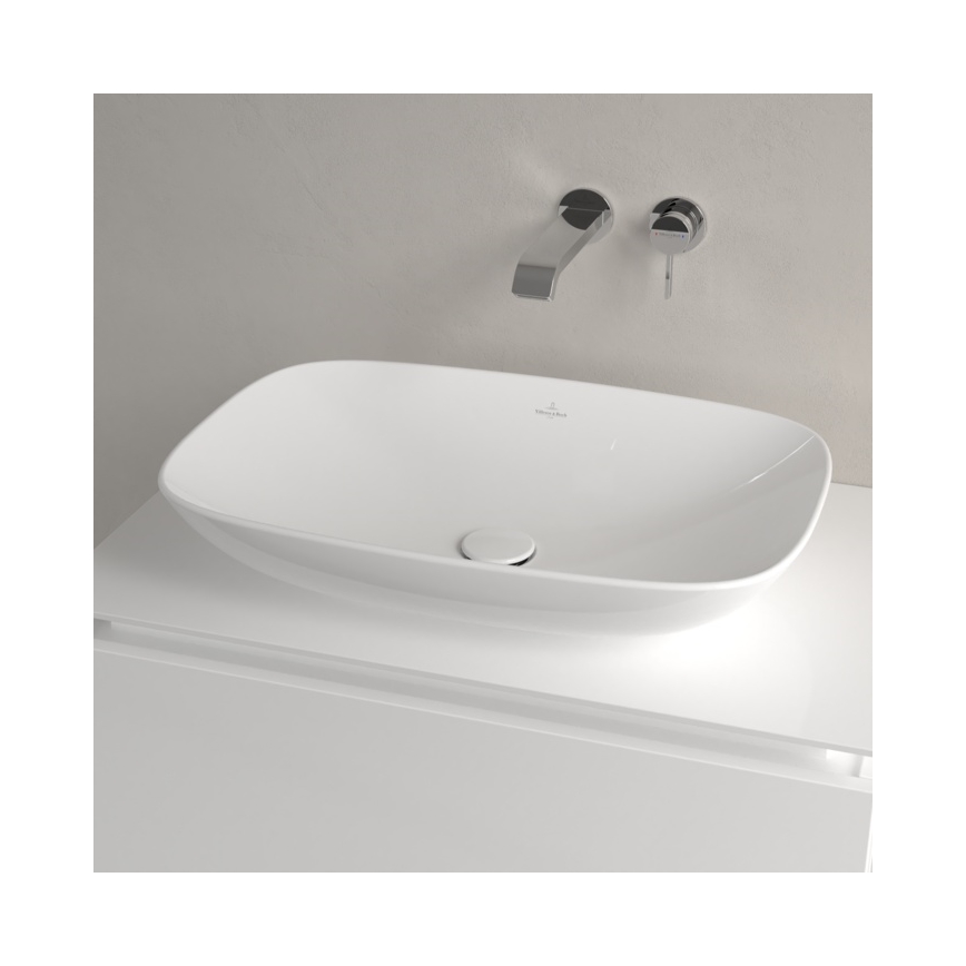 Villeroy & Boch 4A500001 - Håndvask til bordplade LOOP&FRIENDS 62x42 cm keramik/hvid