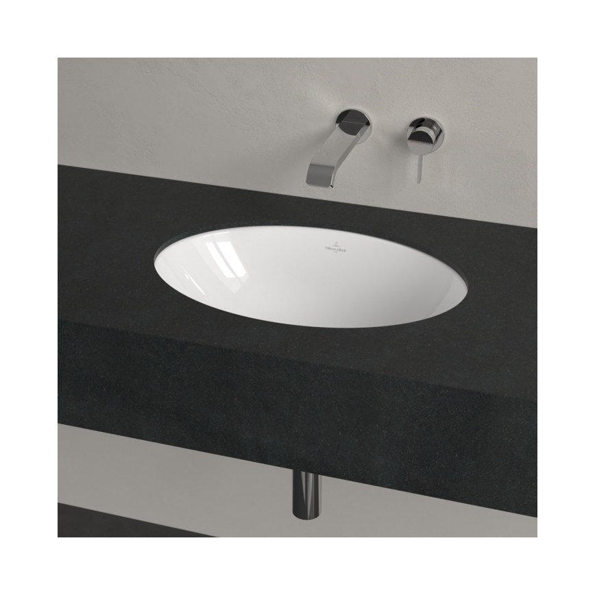 Villeroy & Boch 4A540001 - Nedfældet håndvask LOOP&FRIENDS 48,5x32,5 cm keramik/hvid