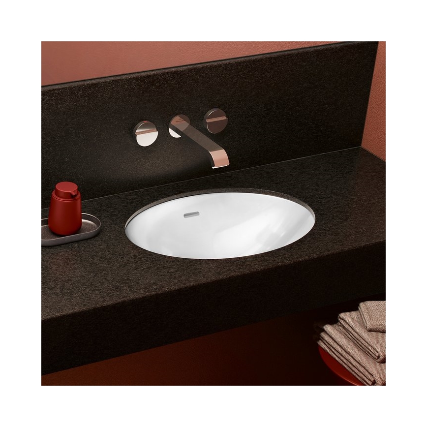 Villeroy & Boch 4A540001 - Nedfældet håndvask LOOP&FRIENDS 48,5x32,5 cm keramik/hvid