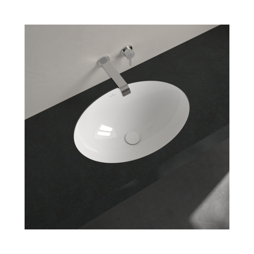 Villeroy & Boch 4A550001 - Indbygget håndvask LOOP&FRIENDS 56x38 cm keramik/hvid