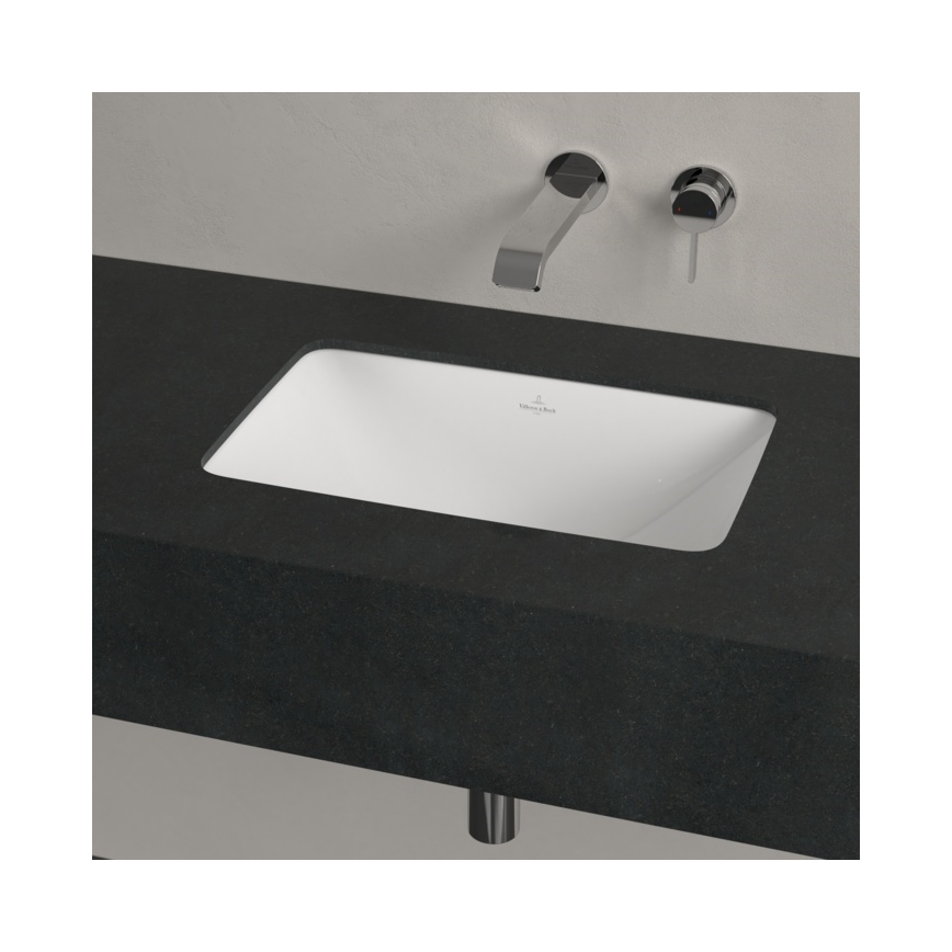 Villeroy & Boch 4A560101 - Nedfældet håndvask LOOP&FRIENDS 45x28 cm keramik/hvid