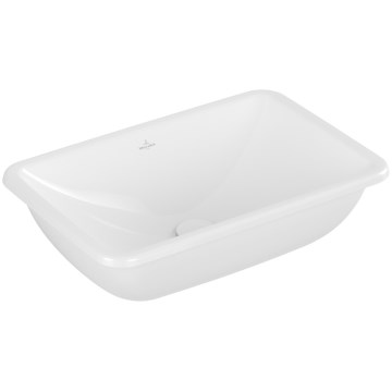 Villeroy & Boch 4A570101 - Nedfældet håndvask LOOP&FRIENDS 54x34 cm keramik/hvid