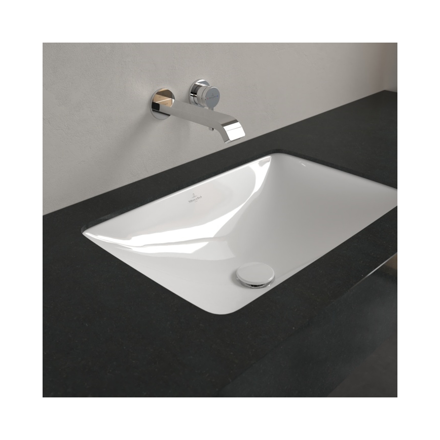 Villeroy & Boch 4A570101 - Nedfældet håndvask LOOP&FRIENDS 54x34 cm keramik/hvid