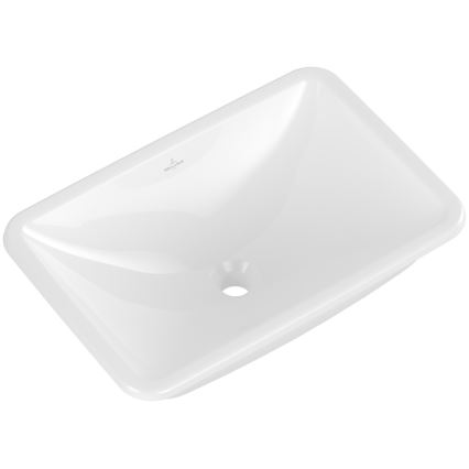 Villeroy & Boch 4A570101 - Nedfældet håndvask LOOP&FRIENDS 54x34 cm keramik/hvid