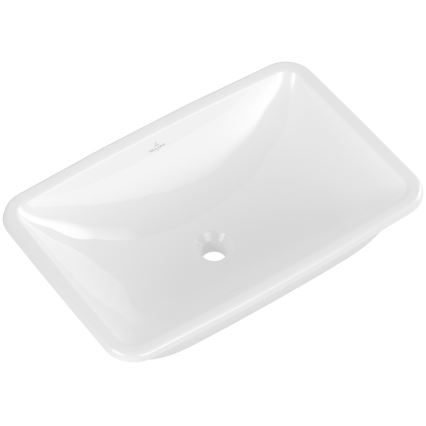 Villeroy & Boch 4A580101 - Nedfældet håndvask LOOP&FRIENDS 61,5 x 38 cm keramik/hvid