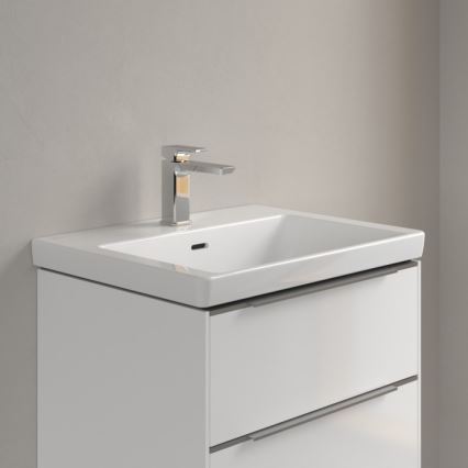 Villeroy & Boch 4A706001 - SUBWAY 3.0 vægmonteret håndvask, 60 x 47 cm, keramik, hvid