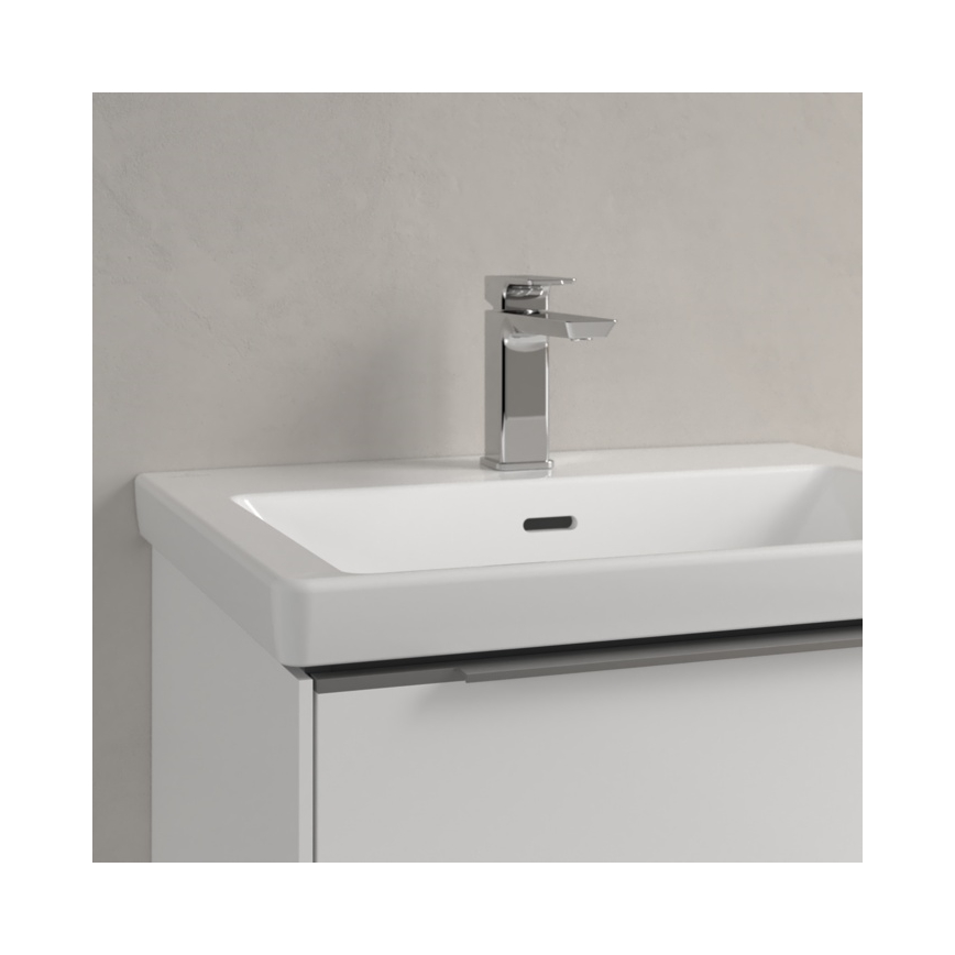 Villeroy & Boch 4A706001 - SUBWAY 3.0 vægmonteret håndvask, 60 x 47 cm, keramik, hvid