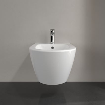 Villeroy & Boch 54000001 - Vægmonteret bidet SUBWAY 2.0 37x56 cm keramik/hvid