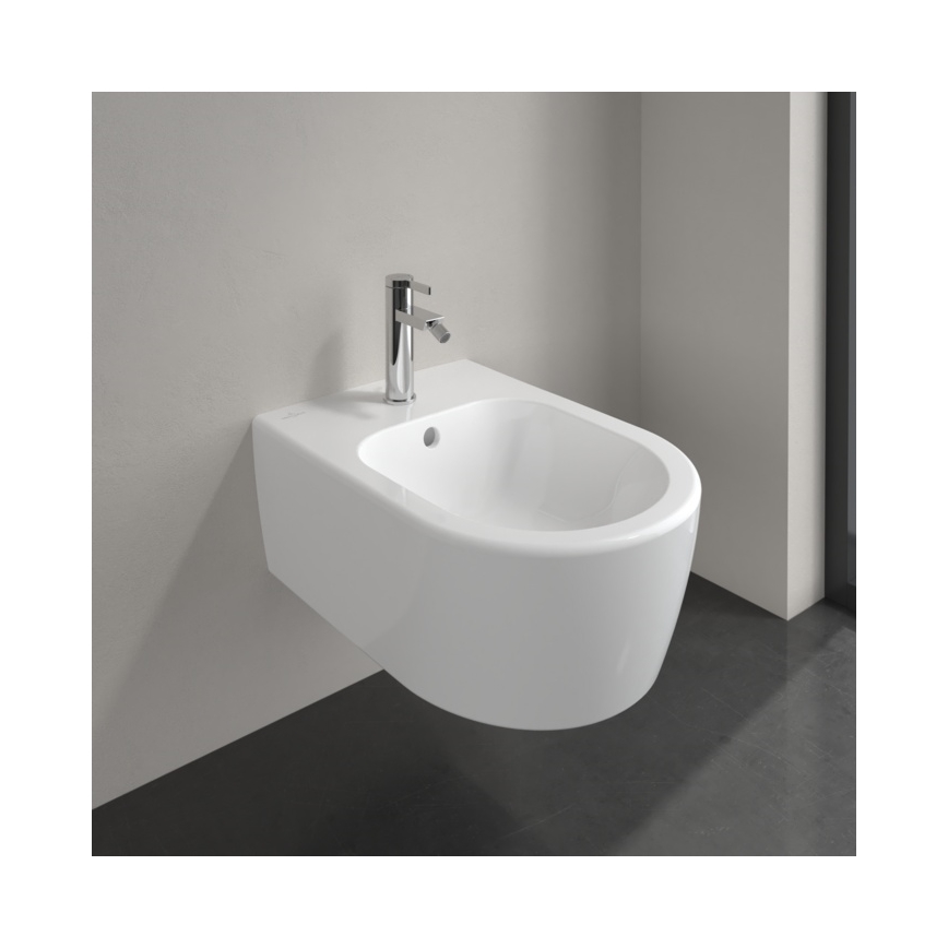 Villeroy & Boch 54050001 - Vægmonteret bidet AVENTO keramik/hvid