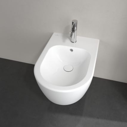 Villeroy & Boch 54050001 - Vægmonteret bidet AVENTO keramik/hvid