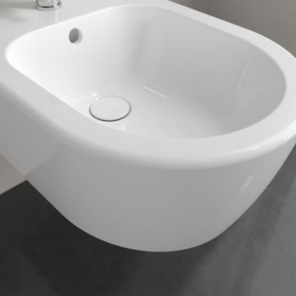 Villeroy & Boch 54050001 - Vægmonteret bidet AVENTO keramik/hvid