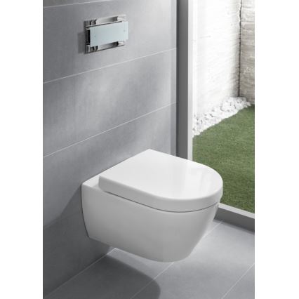 Villeroy & Boch 56001001 - Væghængt WC SUBWAY 2.0 keramik/hvid