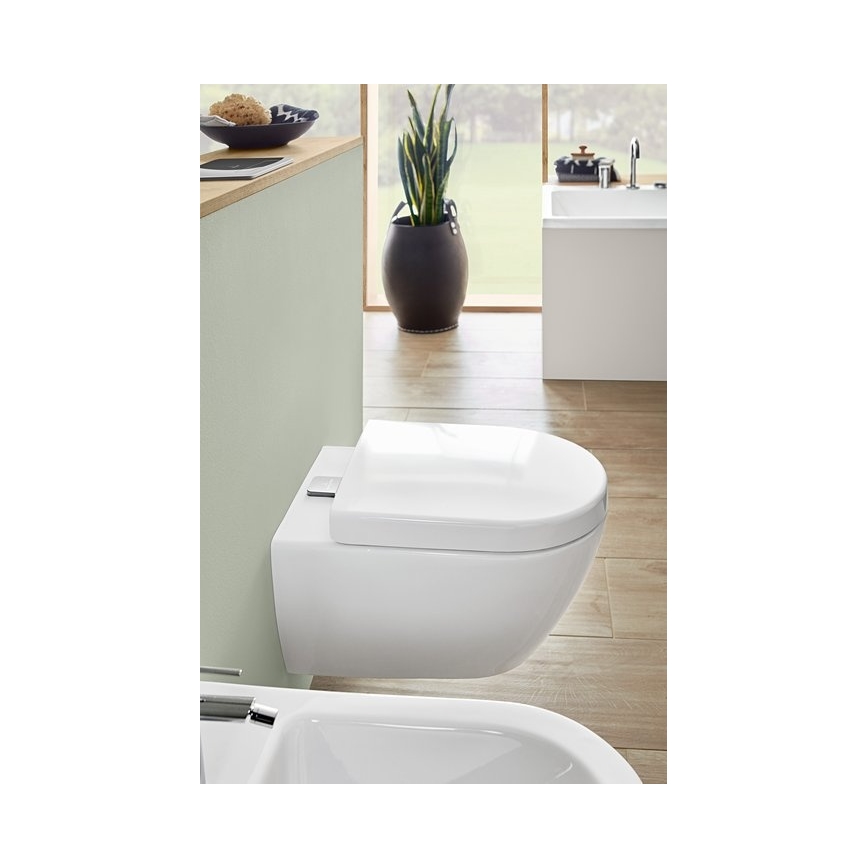 Villeroy & Boch 5614A1T2 - Væghængt toilet SUBWAY 2.0 keramik/hvid