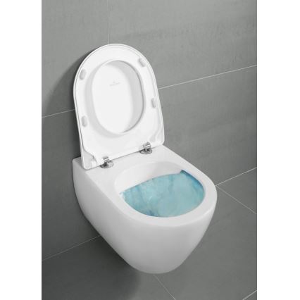 Villeroy & Boch 5614R001 - Vægmonteret WC SUBWAY 2.0 keramik/hvid