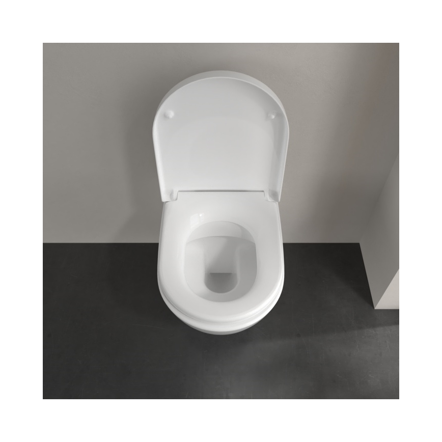 Villeroy & Boch 5614R0R1 - Væghængt toilet SUBWAY 2.0 keramik/hvid