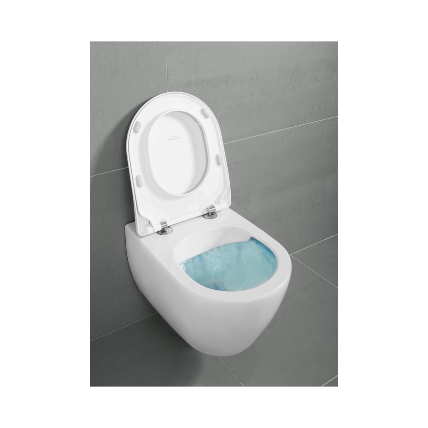 Villeroy & Boch 5614R0R1 - Væghængt toilet SUBWAY 2.0 keramik/hvid