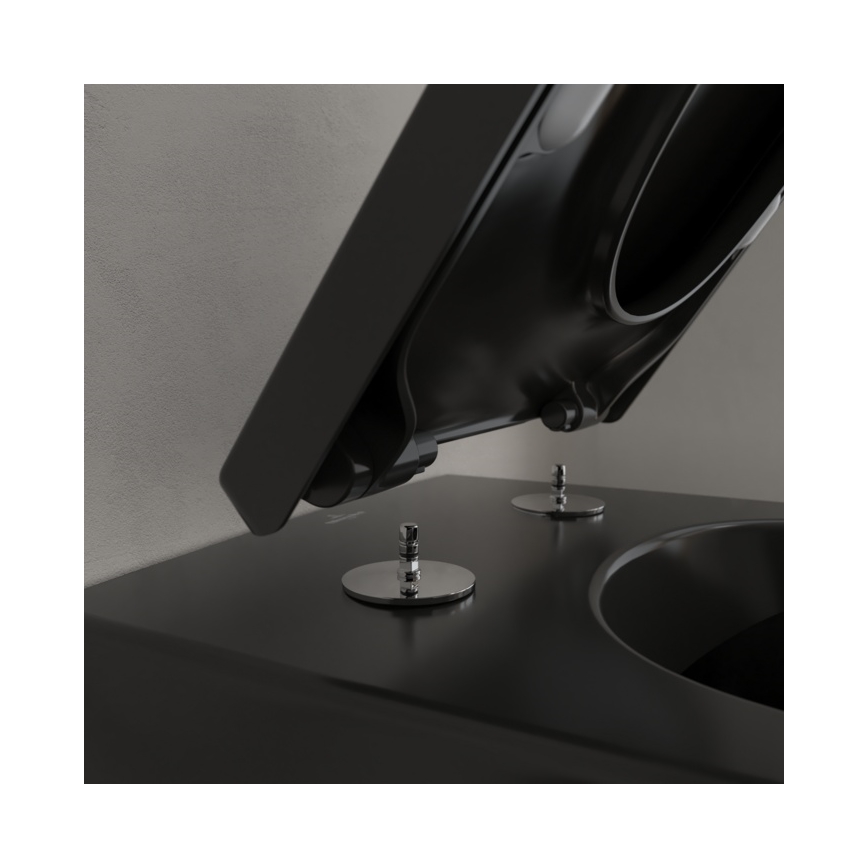 Villeroy & Boch 5614R0R7 - Væghængt WC SUBWAY keramik/sort