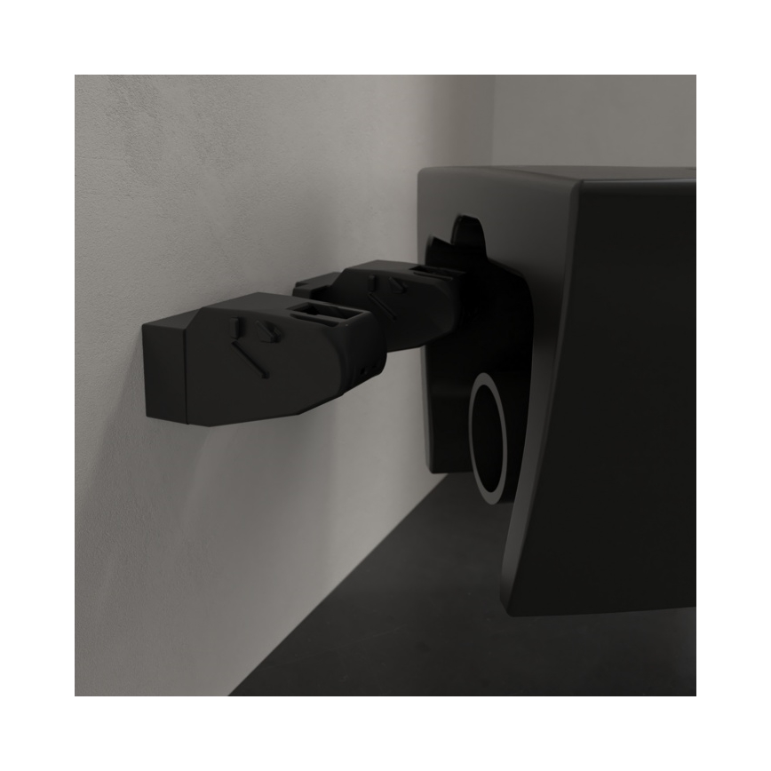 Villeroy & Boch 5614R0R7 - Væghængt WC SUBWAY keramik/sort