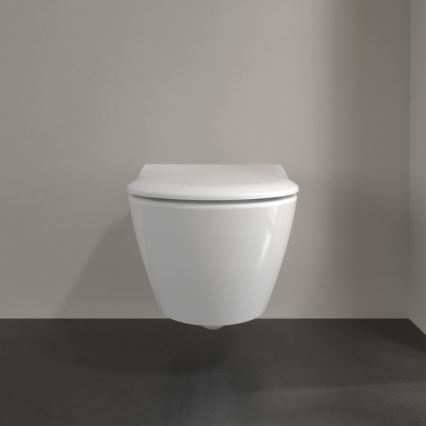 Villeroy & Boch 5614R2R1 - Vægophængt toilet med SoftClose-sæde SUBWAY 2.0 keramik/hvid