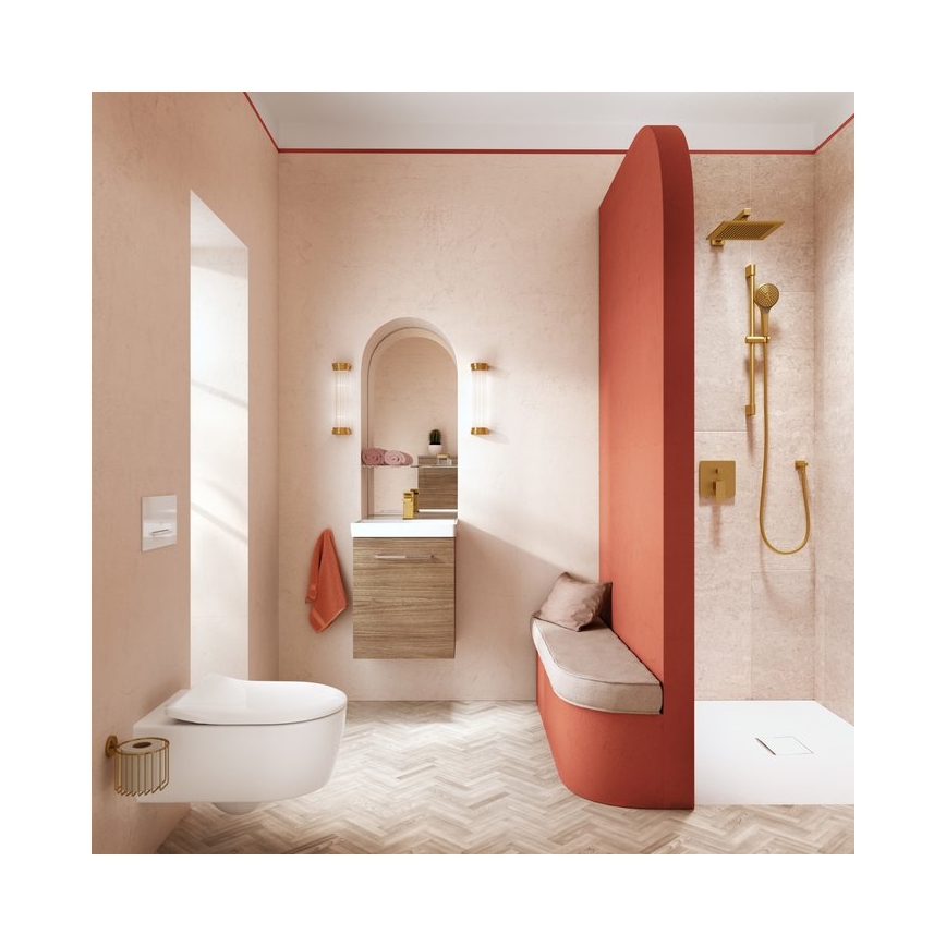 Villeroy & Boch 5656RSR1 - Væghængt toilet med SoftClose-toiletsæde AVENTO keramik/hvid