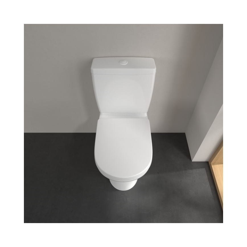 Villeroy & Boch 56581001 - Kombineret WC O.NOVO keramik/hvid